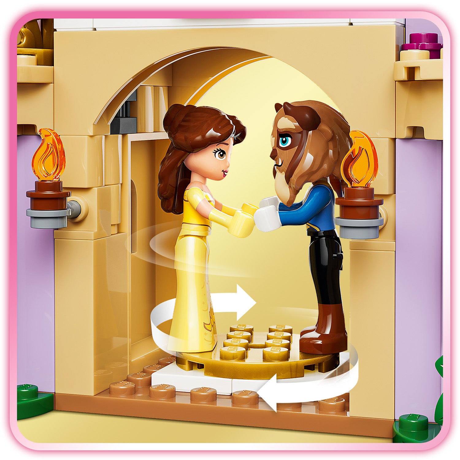 LEGO Disney 43289 Das verzauberte Schloss von Belle - Bild 7