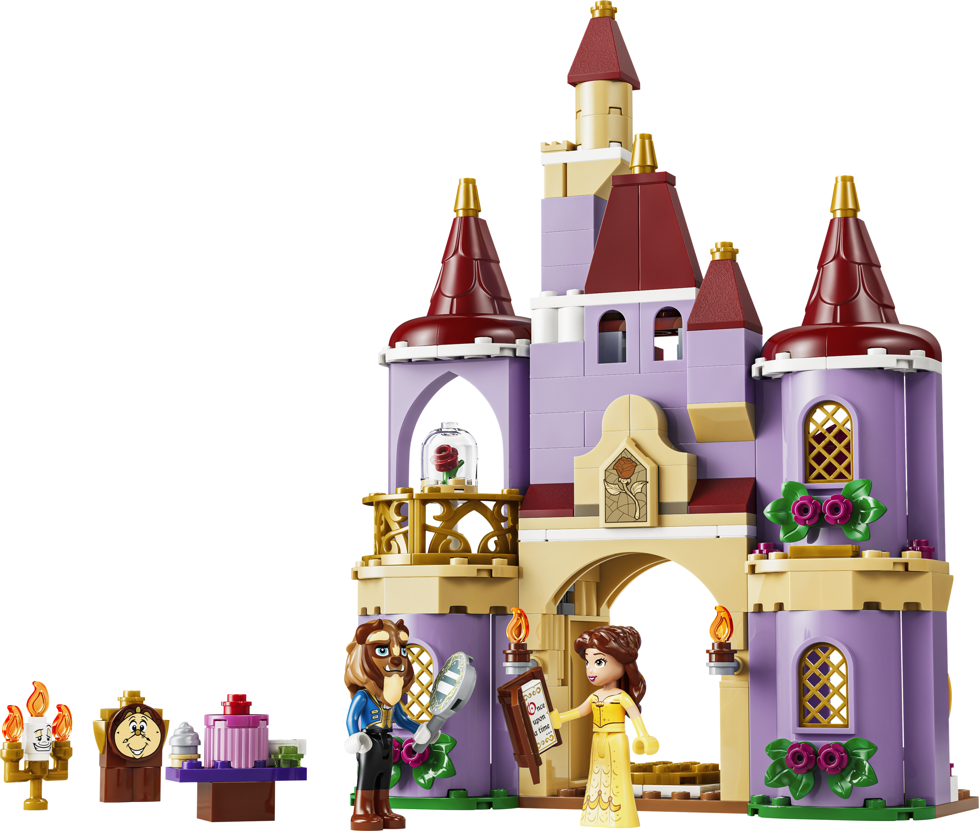 LEGO Disney 43289 Das verzauberte Schloss von Belle - Bild 2