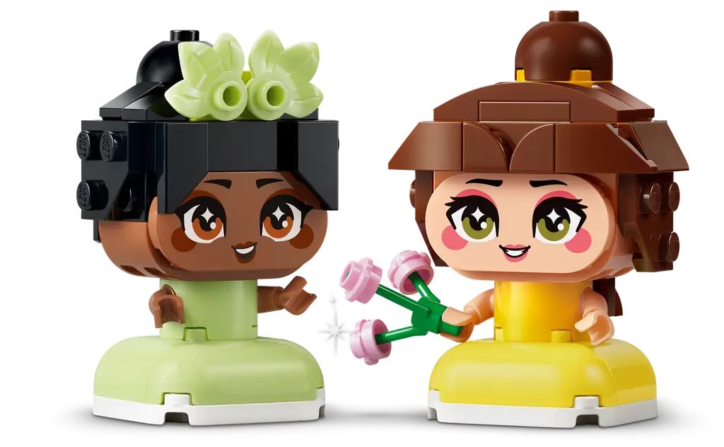 LEGO Disney 43291 Die Mini-Prinzessinnen Belle und Tiana mit ihrem Schloss - Bild 3