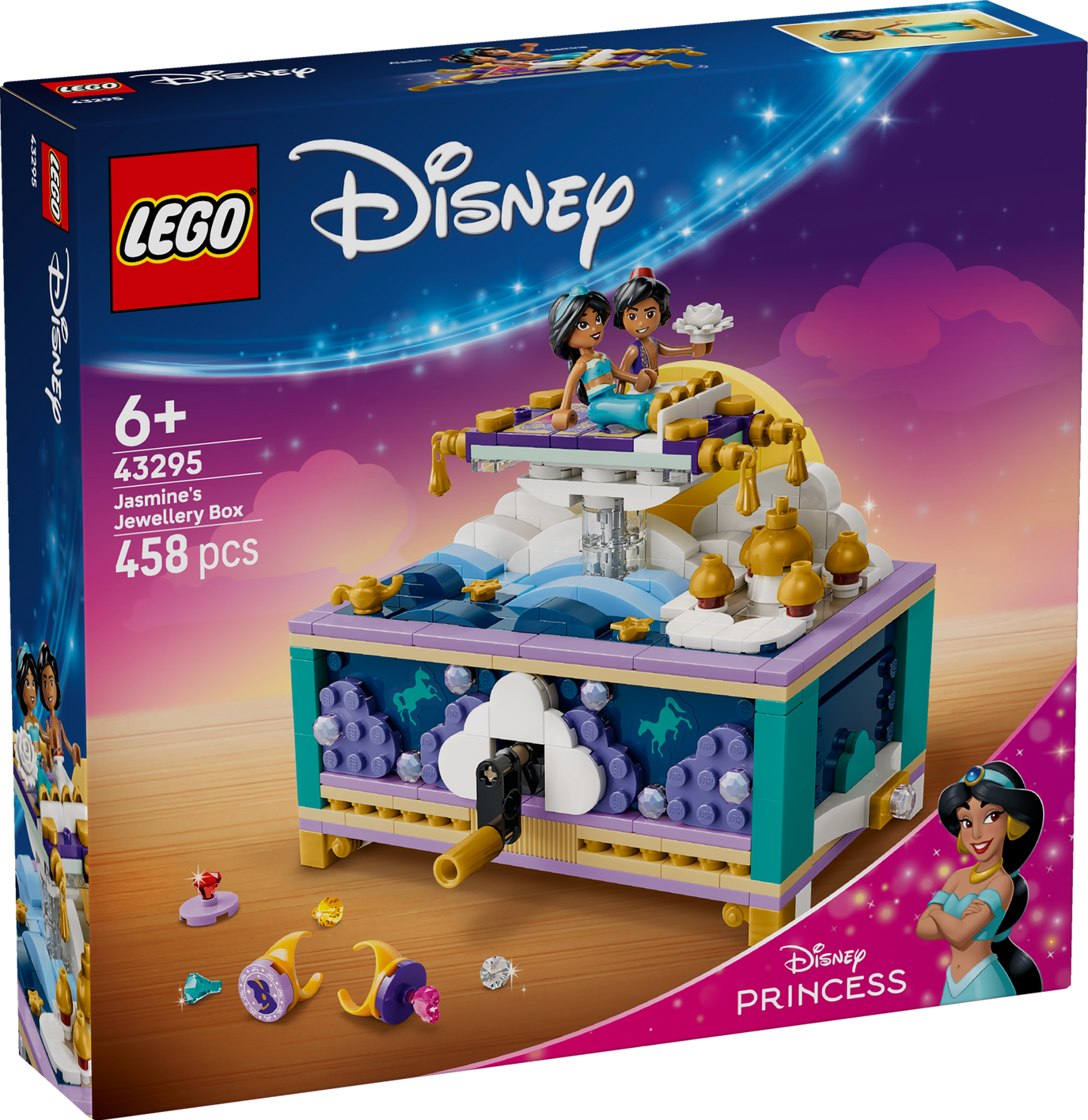 LEGO Disney 43295 Jasmins Schmuckkästchen