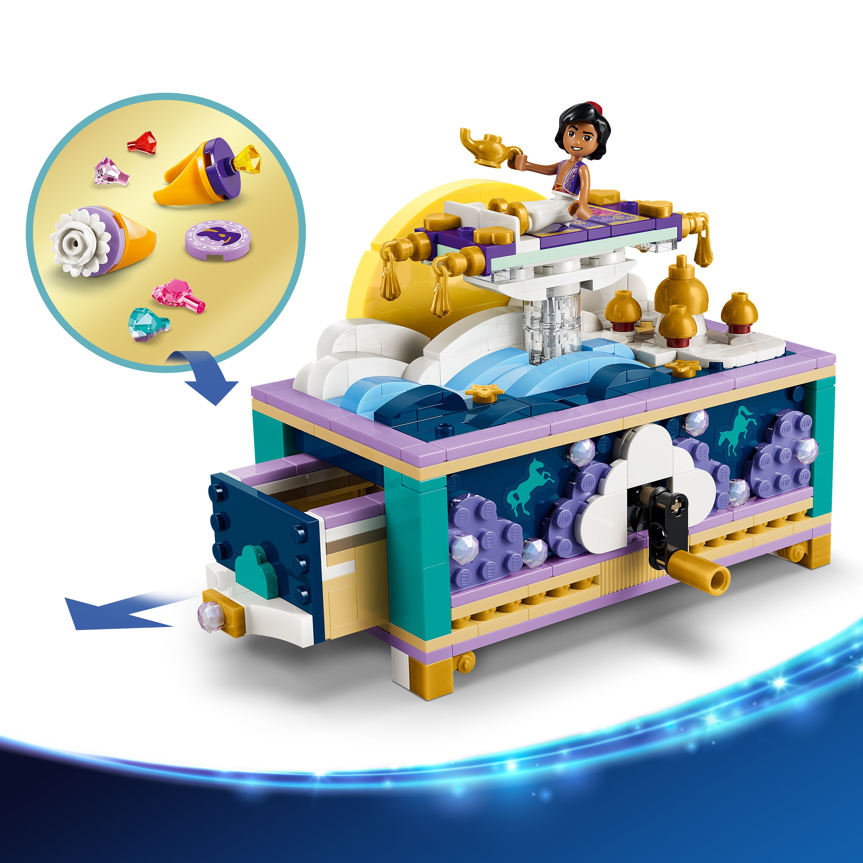 LEGO Disney 43295 Jasmins Schmuckkästchen - Bild 6
