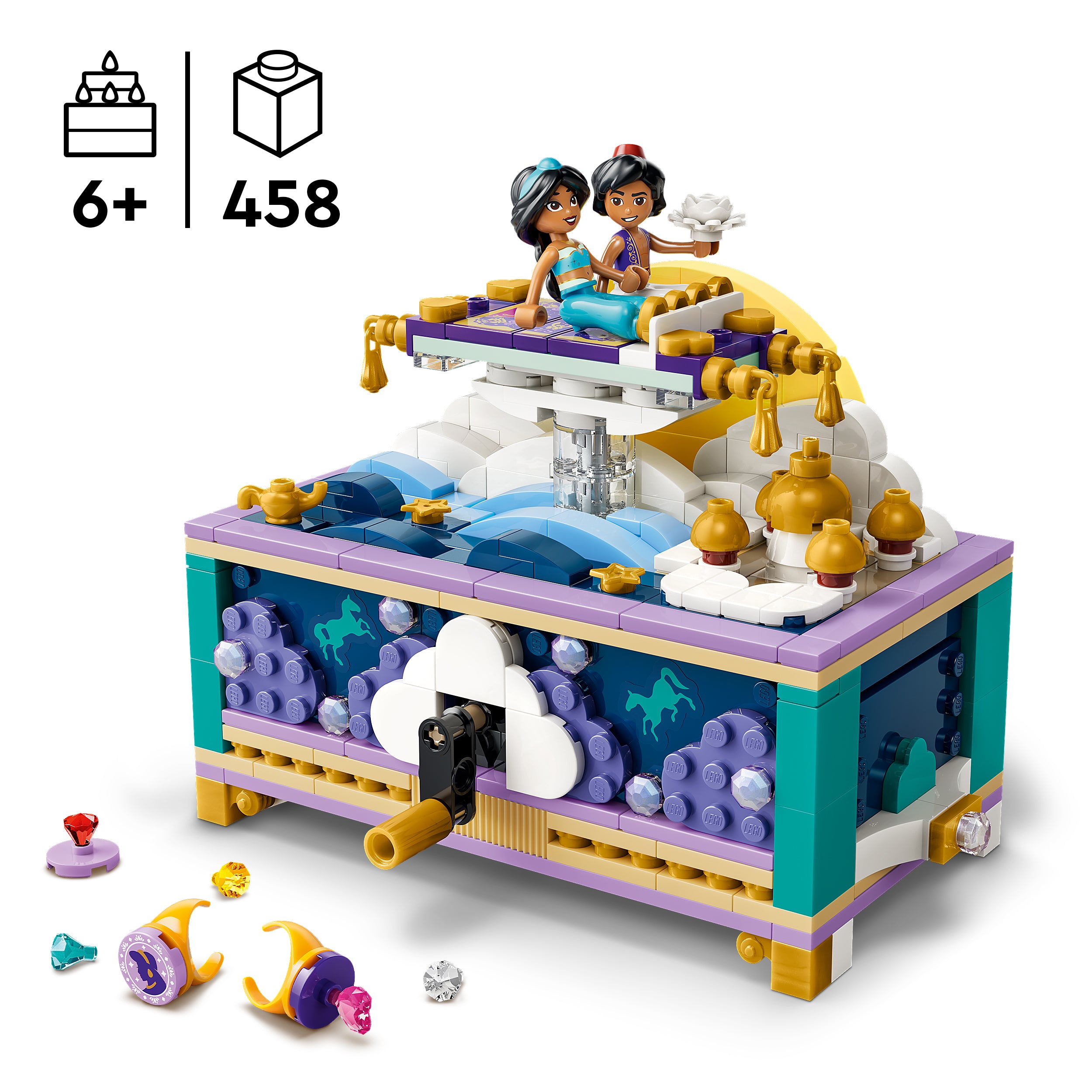 LEGO Disney 43295 Jasmins Schmuckkästchen - Bild 7