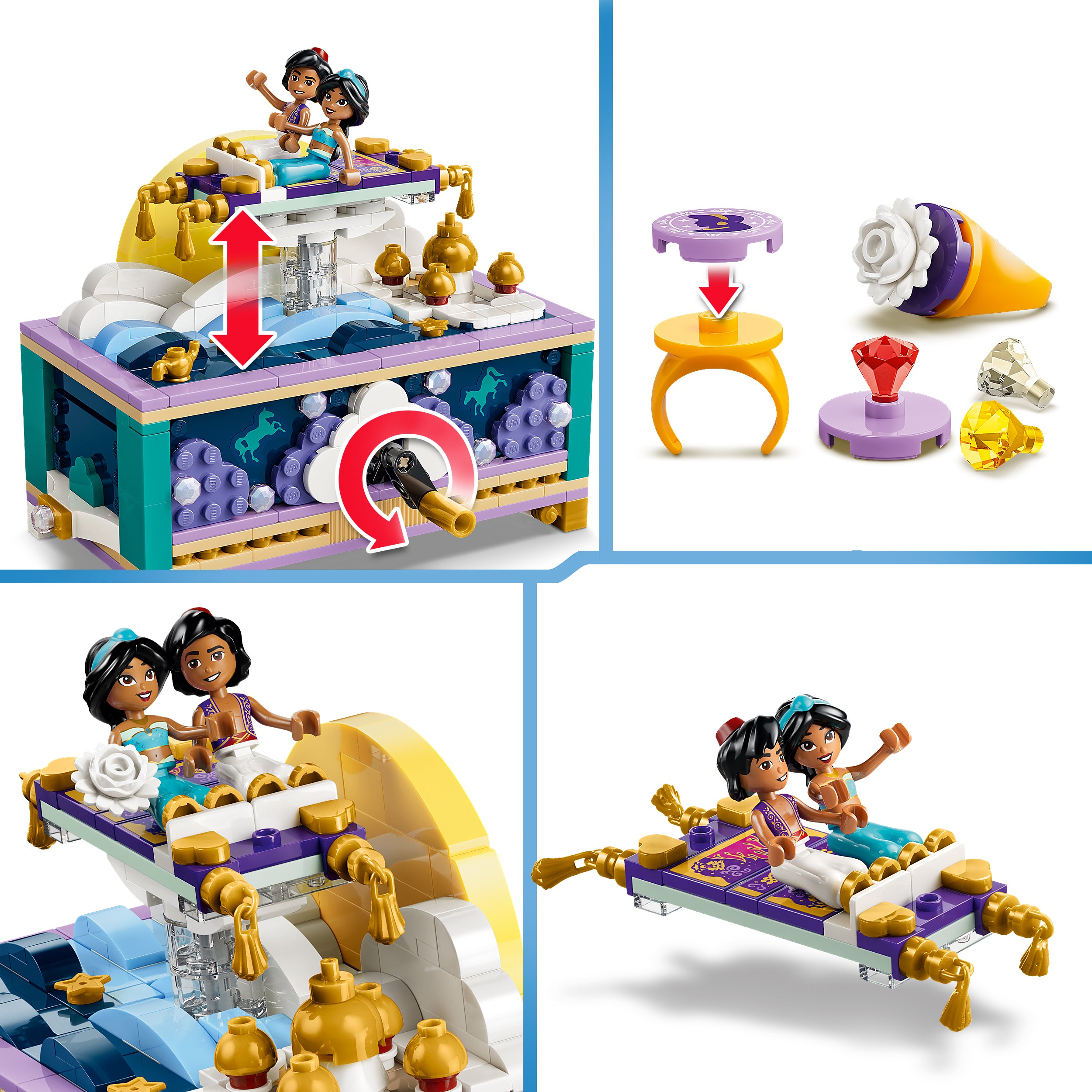 LEGO Disney 43295 Jasmins Schmuckkästchen - Bild 5