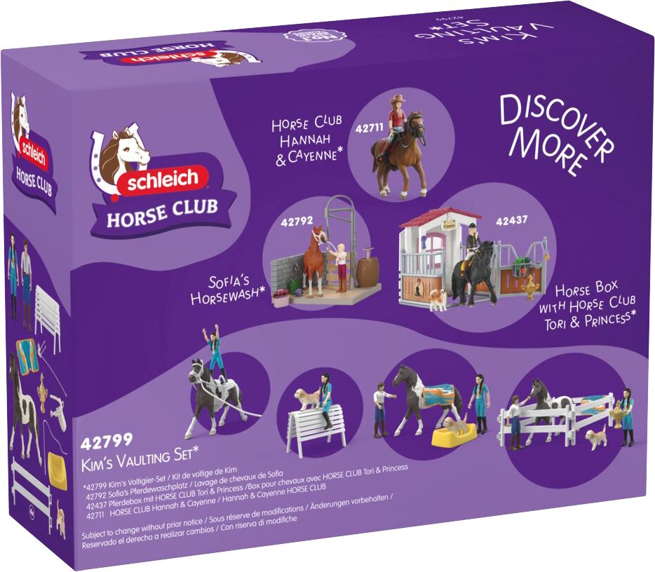 Schleich Horse Club 42799 Kim's Voltigier Set - Bild 7