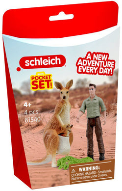 Schleich Wild World 81540 Känguru-Tour mit dem Ranger
