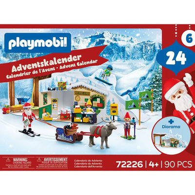 Verpackung des PLAYMOBIL Adventskalenders 72226 Am Nordpol, Vorderseite