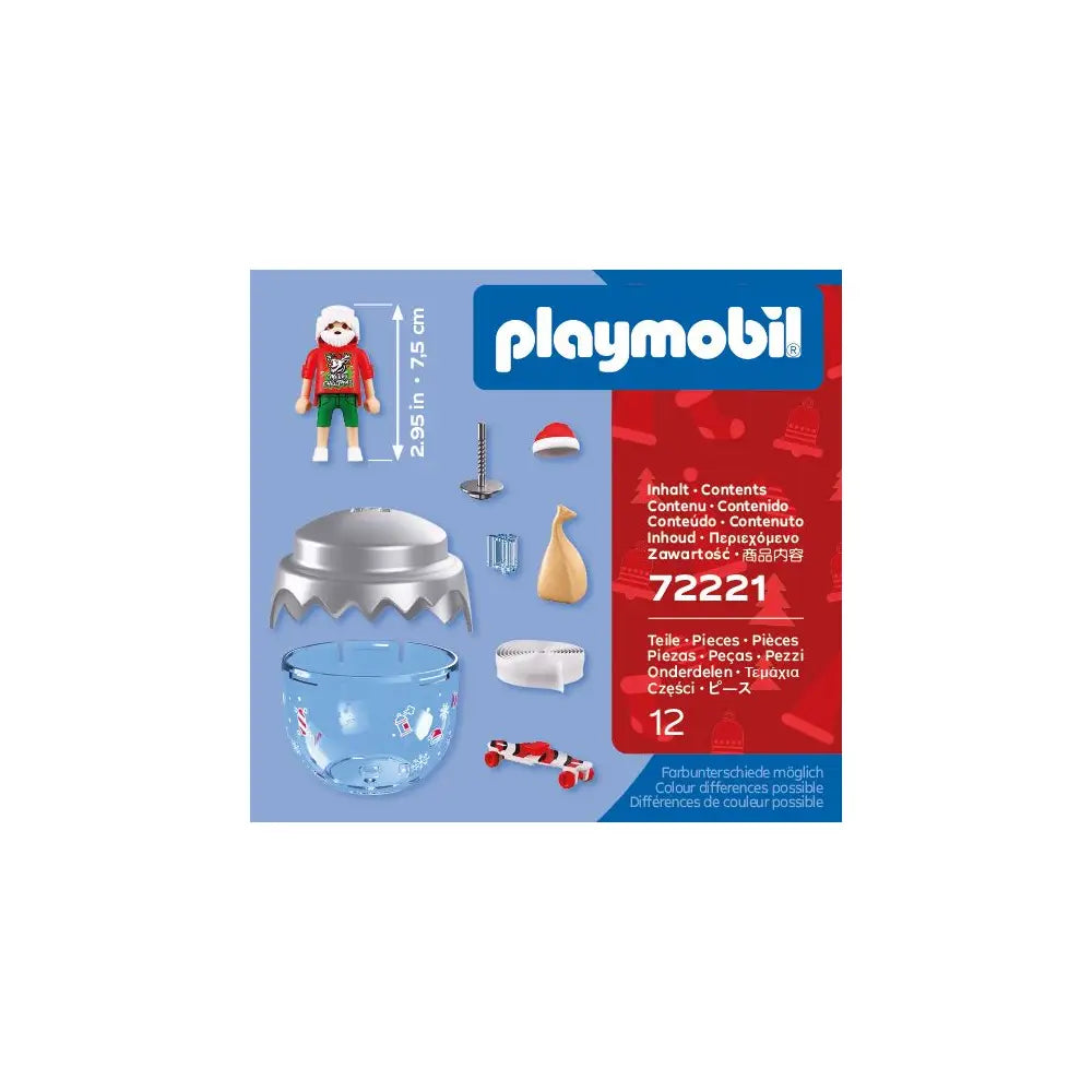 PLAYMOBIL Weihnachtskugel Longboarder 72221 - Bild 6