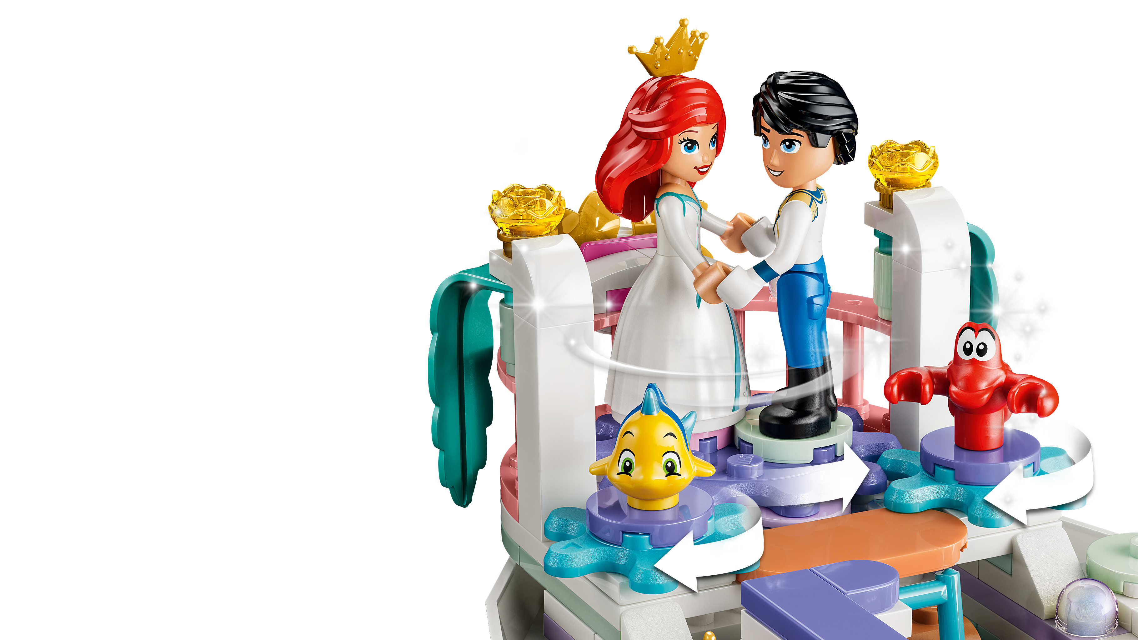 LEGO Disney 43299 Arielles Königliches Hochzeitsboot - Bild 3