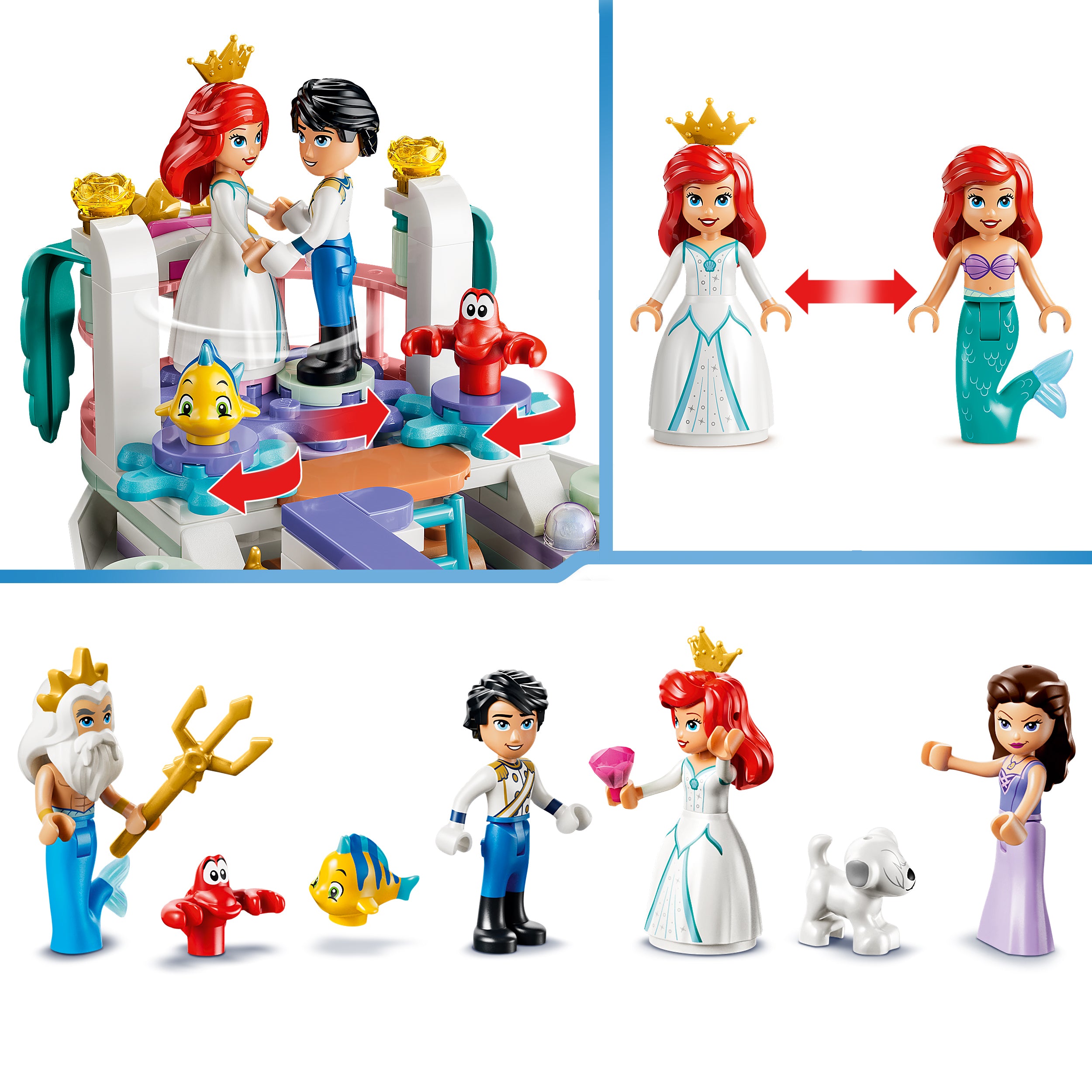 LEGO Disney 43299 Arielles Königliches Hochzeitsboot - Bild 6
