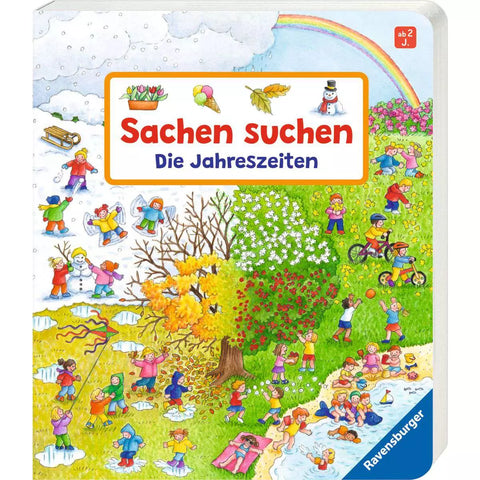 Sachen suchen Die Jahreszeiten 43621, Cover mit Wimmelbild
