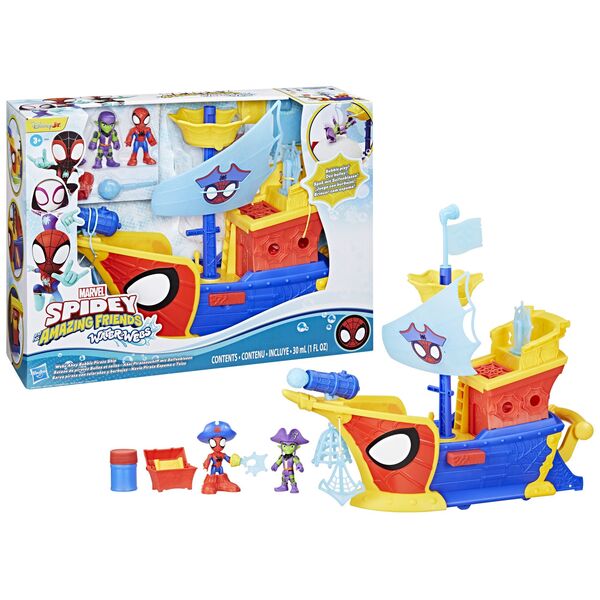 Marvel Water-Webs Ahoi Piratenschiff Mit Seifenblasen - Bild 3