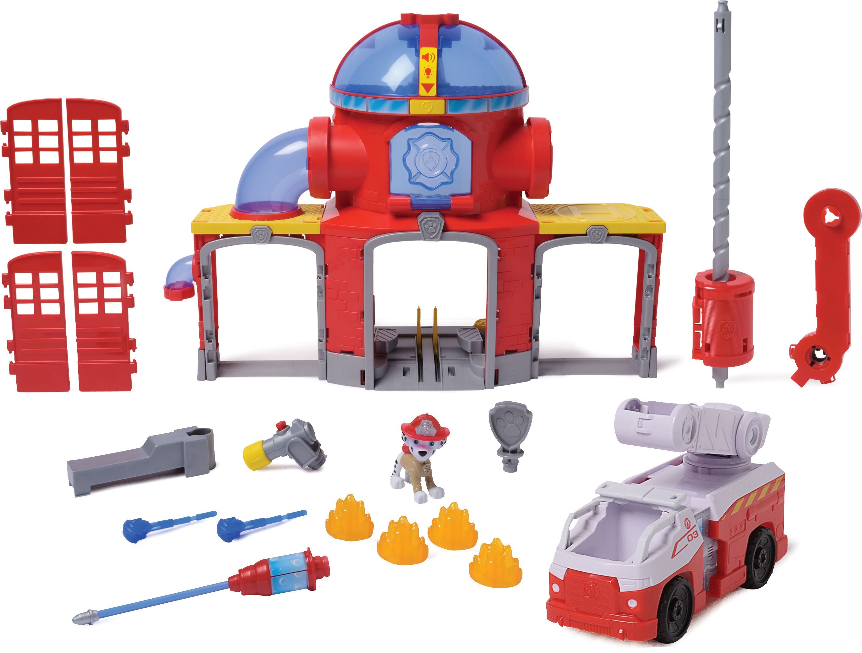 Paw Patrol Paw Fire Rescue - DLX Feuerwehr Station - Bild 5