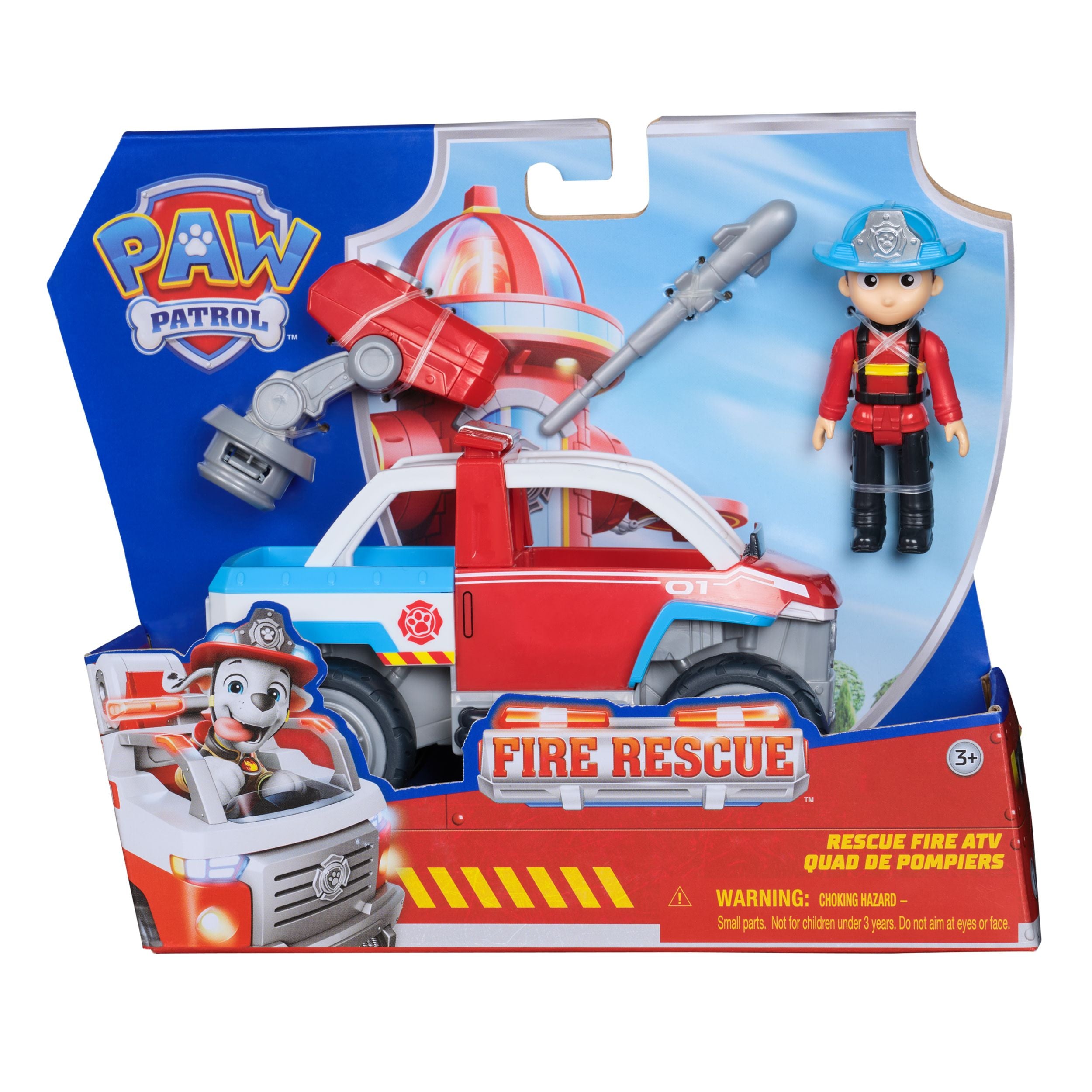 Paw Patrol JuFire Rescue Ryders Rettungsfahrzeug - Bild 5
