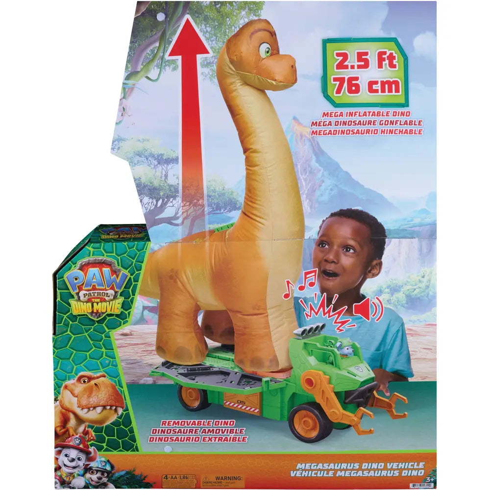PAW Patrol Dino Movie Deluxe Megasaurus Dino-Fahrzeug - Bild 4