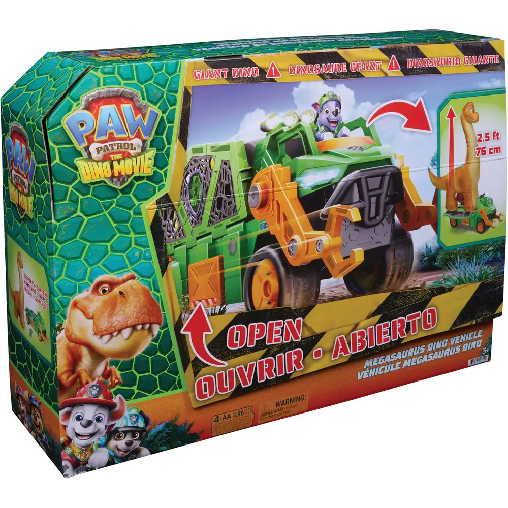 PAW Patrol Dino Movie Deluxe Megasaurus Dino-Fahrzeug - Bild 9