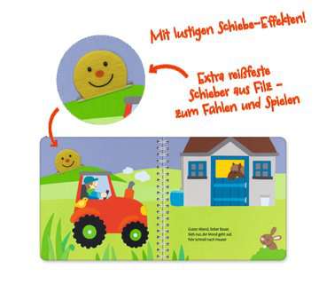 Mein erstes Zieh- und Spielbuch: Auf dem Bauernhof - Bild 2
