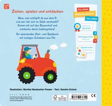 Mein erstes Zieh- und Spielbuch: Auf dem Bauernhof - Bild 4