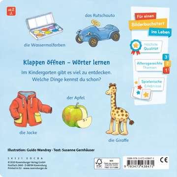 Mein Klappen-Wörterbuch: Kindergarten 43.847 - Bild 4