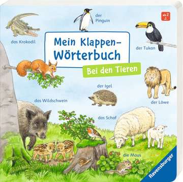 Mein Klappen-Wörterbuch: Bei den Tieren 43.850 - Bild 1