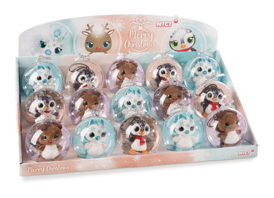 Nici Plastikkugel mit Pinguin, Rentier oder Einhorn - Bild 1