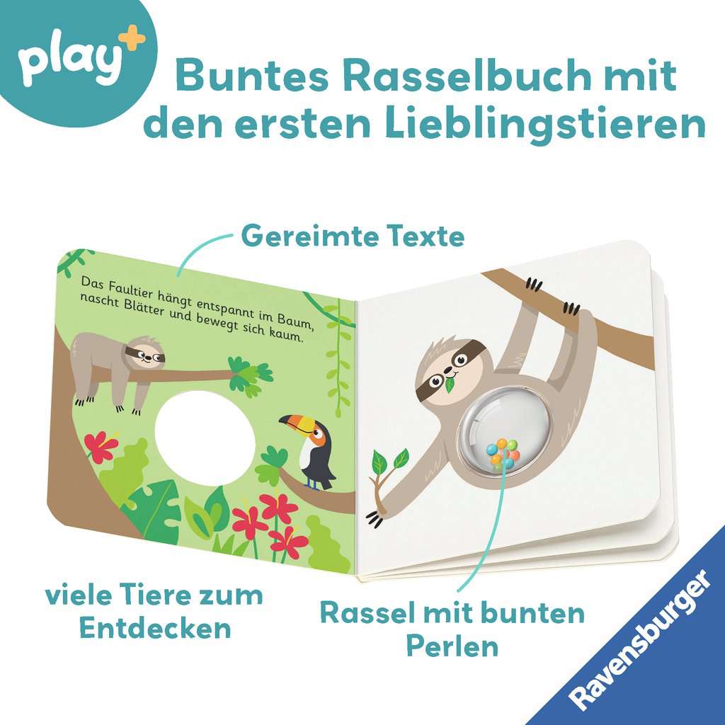 Play+ schütteln, rasseln, spielen - Erste Tiere 45.600 - Bild 2