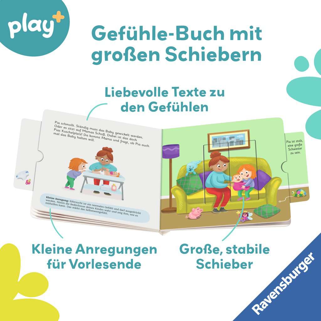 Play+ Mein erstes Schiebebuch - Gefühle 45.626 - Bild 2