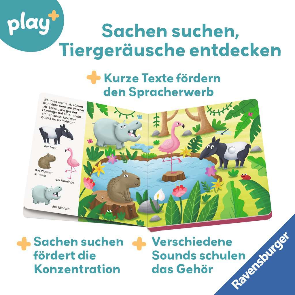 Play+ Mein allererstes Soundbuch - Im Dschungel 45.628 - Bild 4