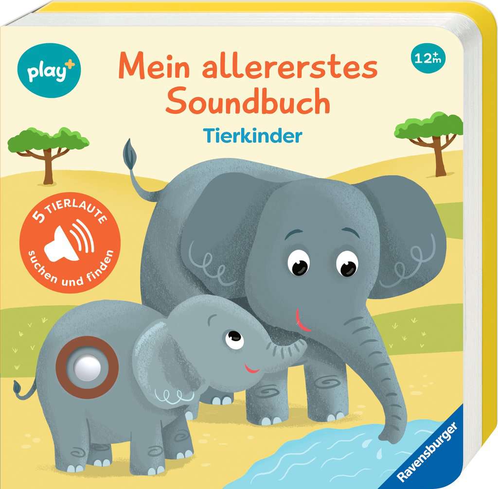 Play+ Mein allererstes Soundbuch - Tierkinder 45.629 - Bild 1