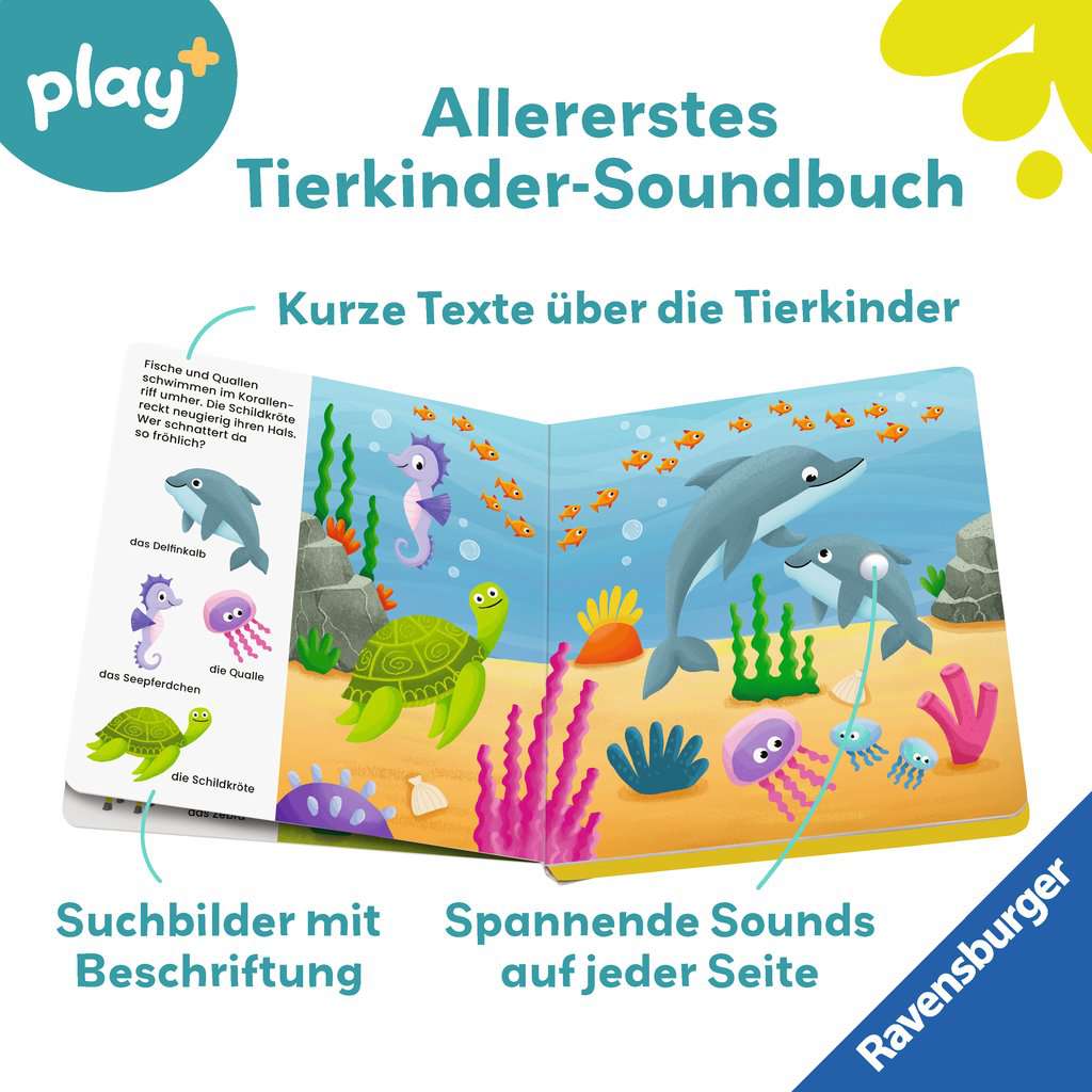 Play+ Mein allererstes Soundbuch - Tierkinder 45.629 - Bild 2