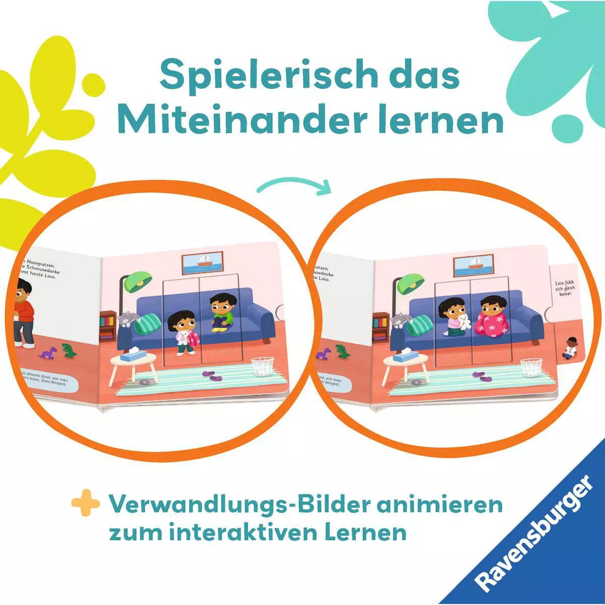 Play+ Mein erstes Schiebebuch - Teilen und vertragen 45.638 - Bild 4