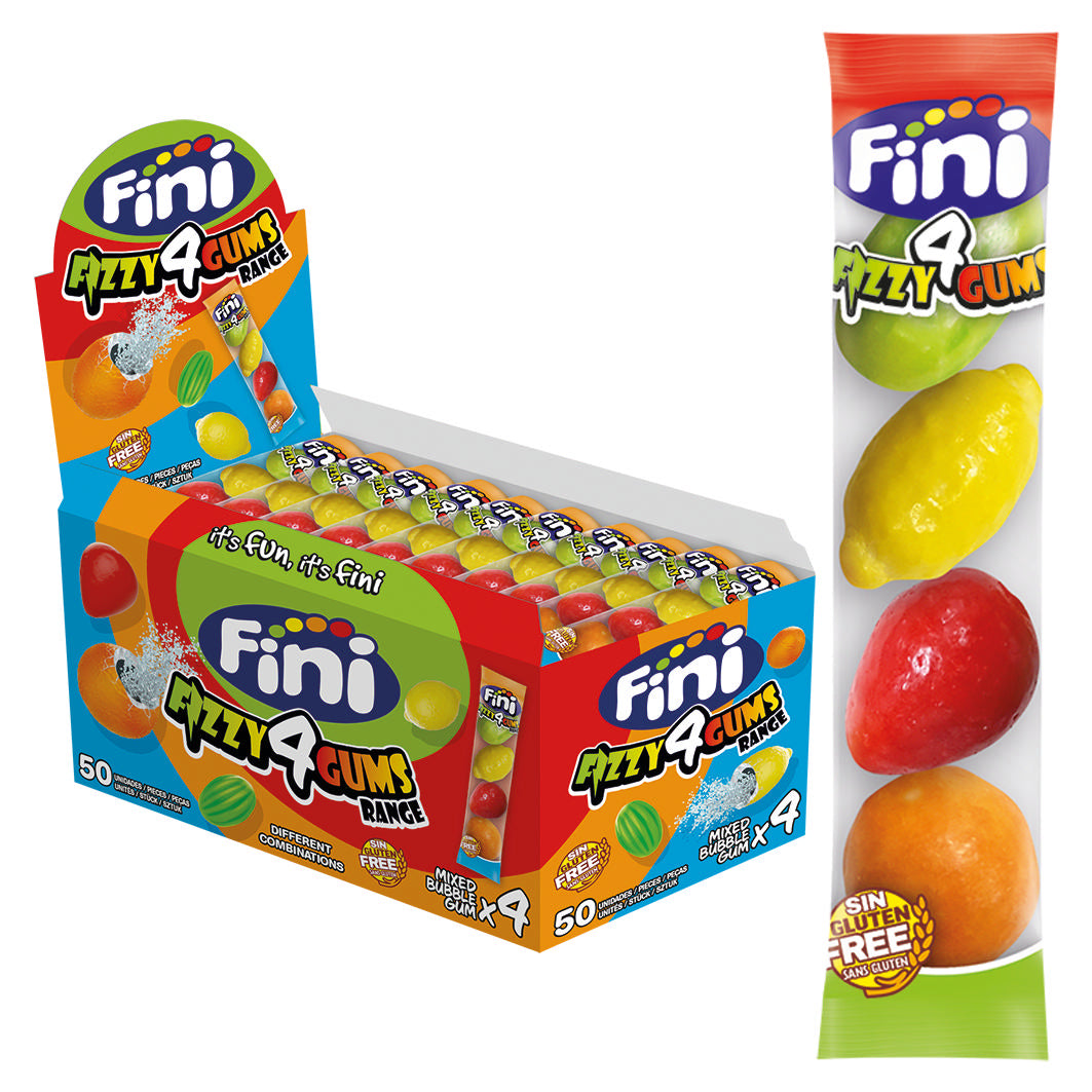 Fini Gum Fizzy4 Gums 20g - Bild 4