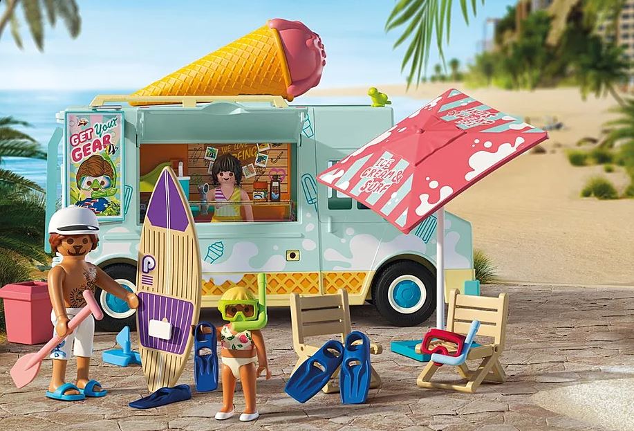 PLAYMOBIL my Life Ice Cream Truck mit Surfshop 71904 - Bild 4