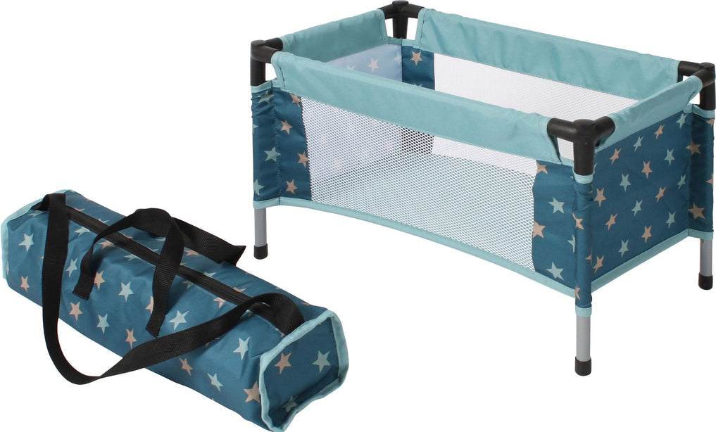 Bayer Chic Puppen - Reisebett türkis