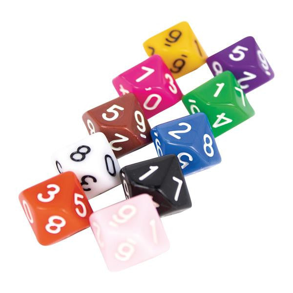 1 Würfel Opaque 10 Flächen - Bild 1