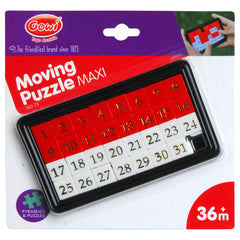 Zahlenschiebe-Puzzle gross