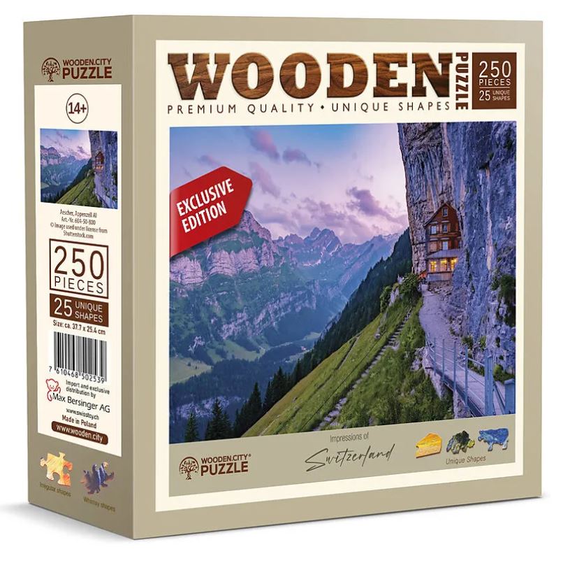 Puzzle Holz Aescher 250 Teile - Bild 1
