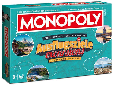 Monopoly Die schönsten Ausflugsziele der Schweiz