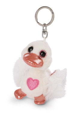 NICI Schlüsselanhänger Love Schwan weiss 8cm - Bild 1