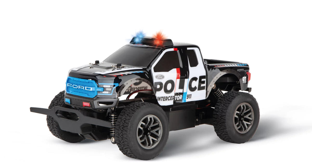 Carrera RC Ford F-150 Raptor Police 2.4 GHz 1:18 - Bild 2