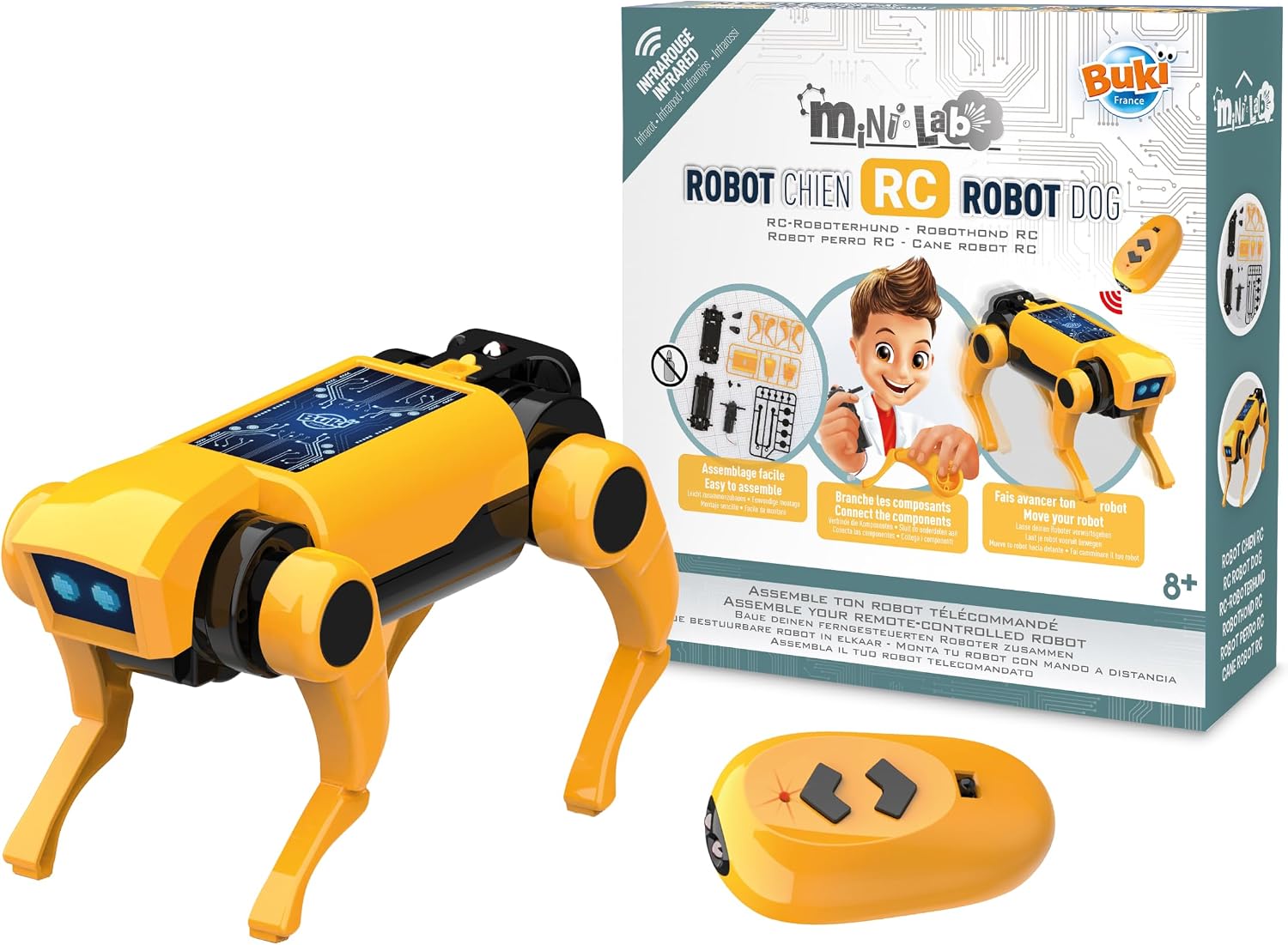 Buki Mini Lab RC Roboterhund - Bild 1