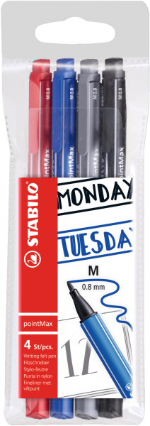 Stabilo pointMax 4er Etui - Bild 1