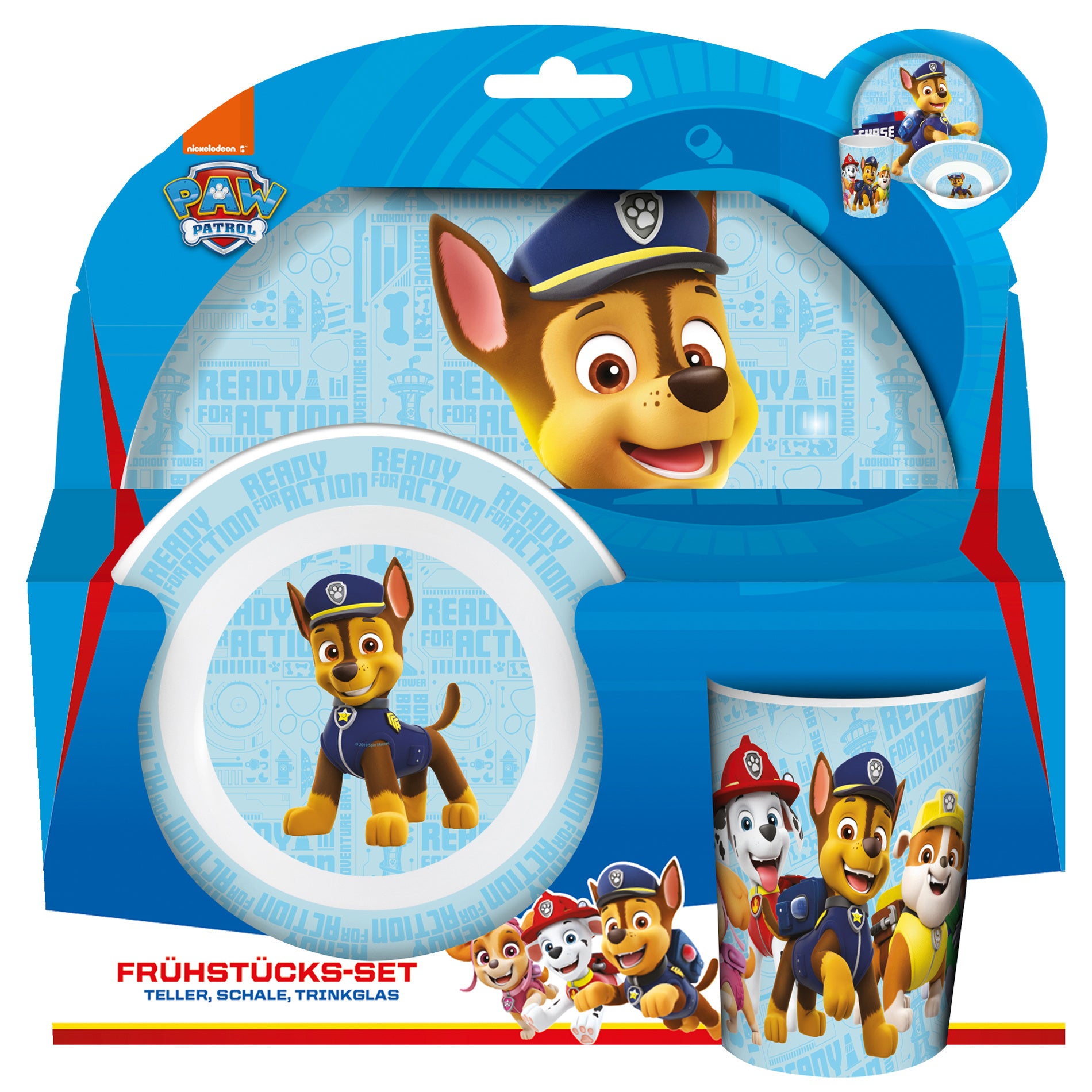 Paw Patrol Frühstücks-Set, 3-teilig - Bild 1