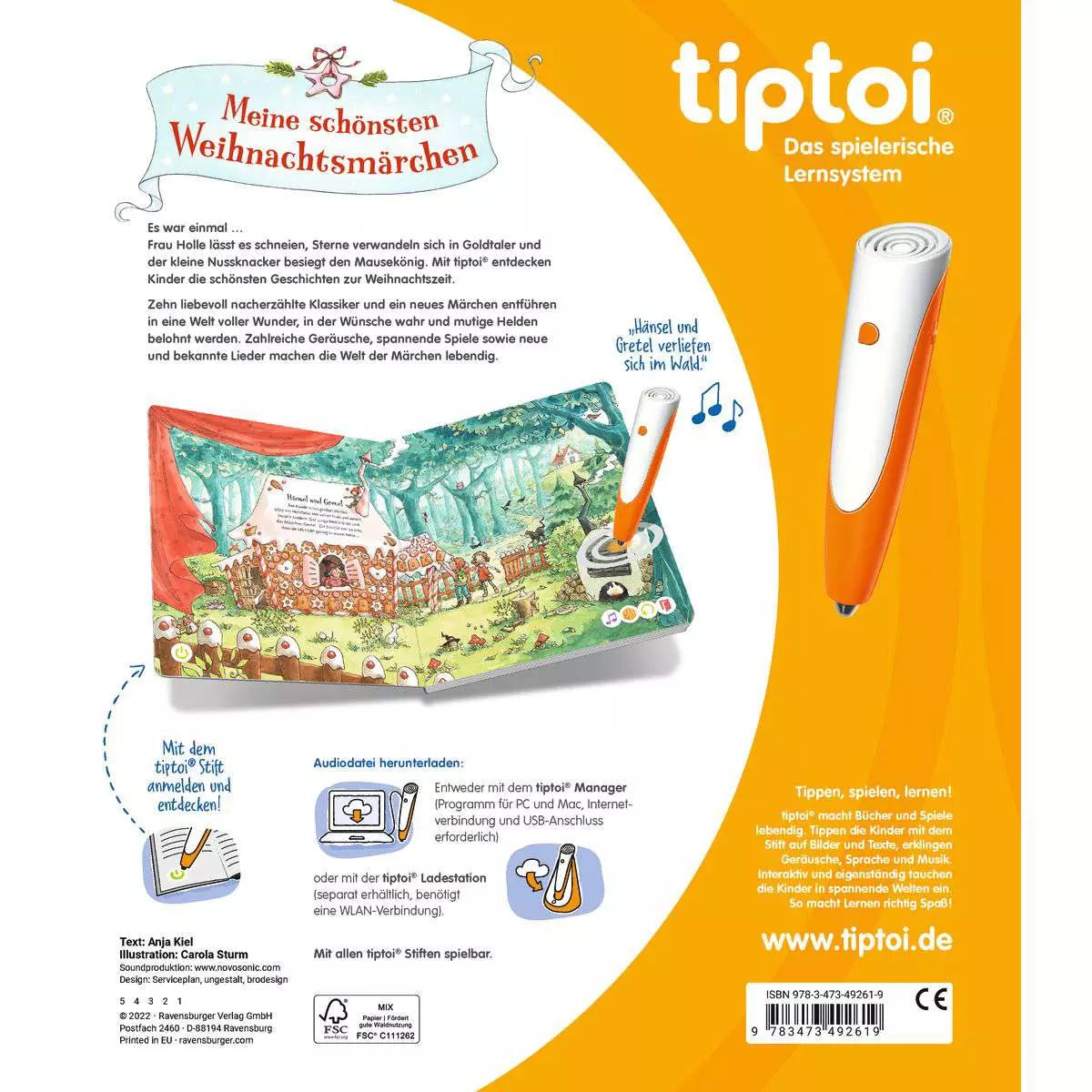 tiptoi Meine schönsten Weihnachtsmärchen 49.261 - Bild 2