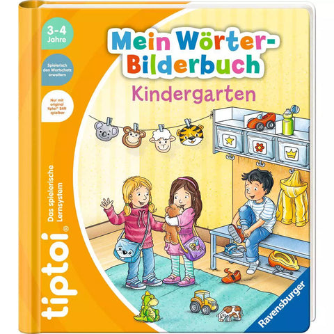 tiptoi Mein Wörter-Bilderbuch Kindergarten 49267, Cover