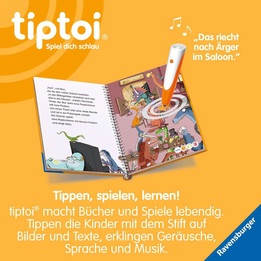 Tiptoi Lese - Lausch Abenteuer Dino Stadt 49.276 - Bild 3