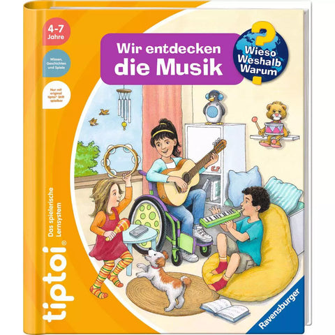 Buchcover tiptoi Wieso? Weshalb? Warum? Wir entdecken die Musik 49280
