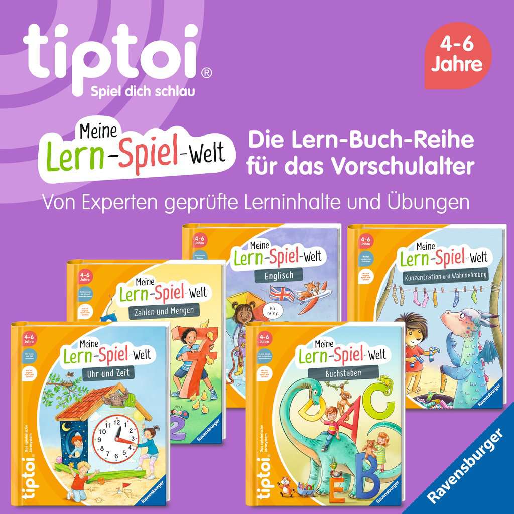 Tiptoi Meine Lern-Spiel-Welt Uhr und Zeit 49.288 - Bild 6