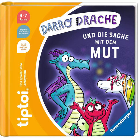 tiptoi Darro Drache und die Sache mit dem Mut 49292, Buchcover