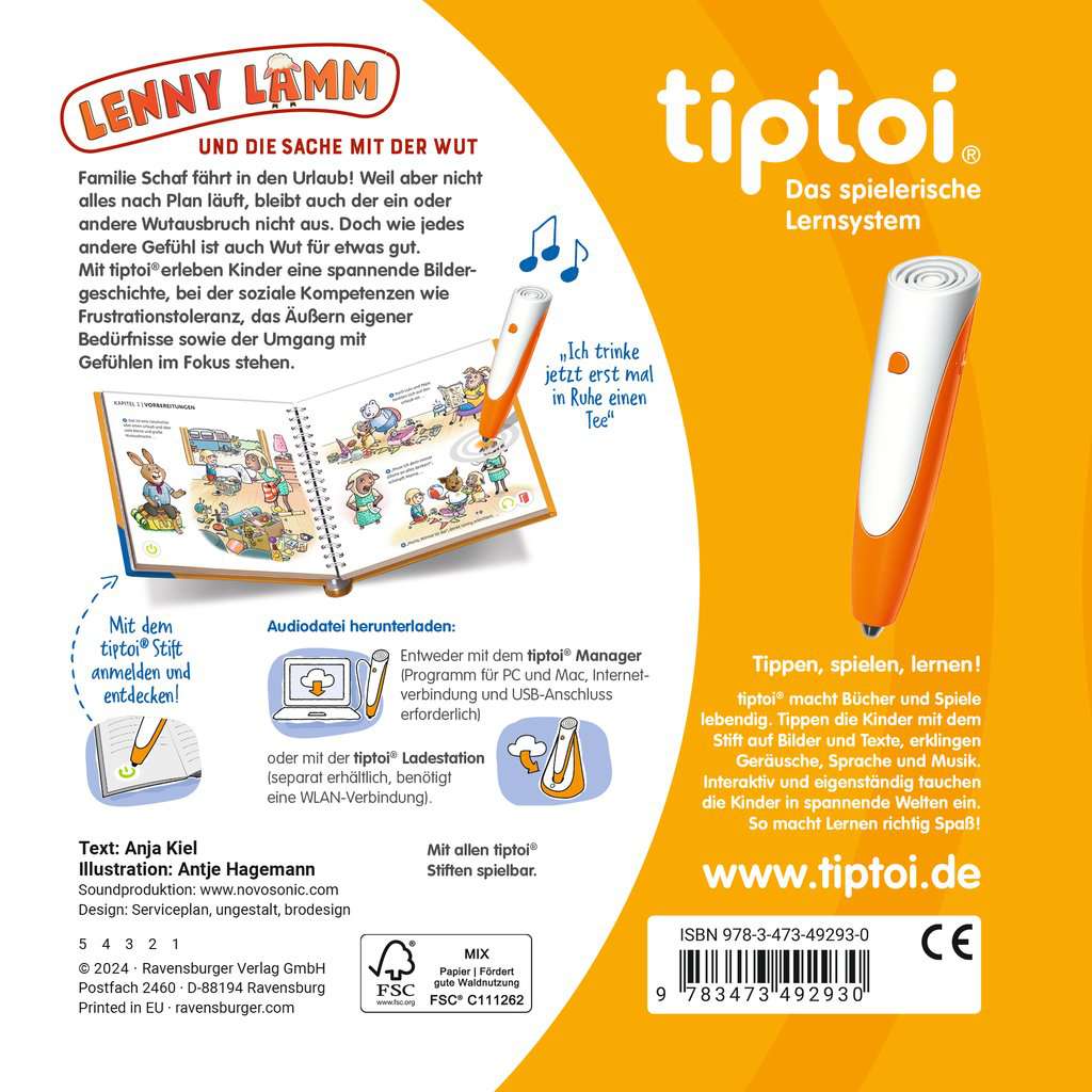 Tiptoi Lenny Lamm und die Sache mit der Wut 49.293 - Bild 2
