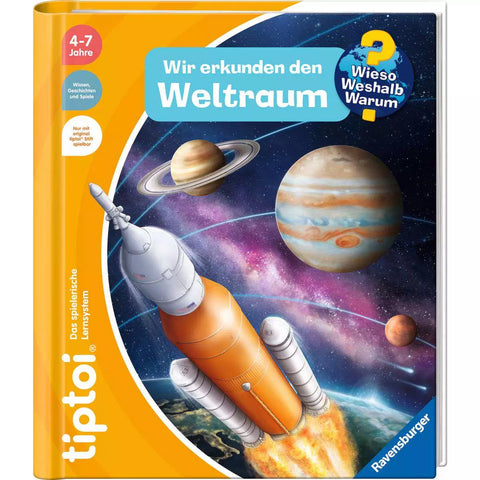 tiptoi Wieso? Weshalb? Warum? Wir erkunden den Weltraum 49295, Cover